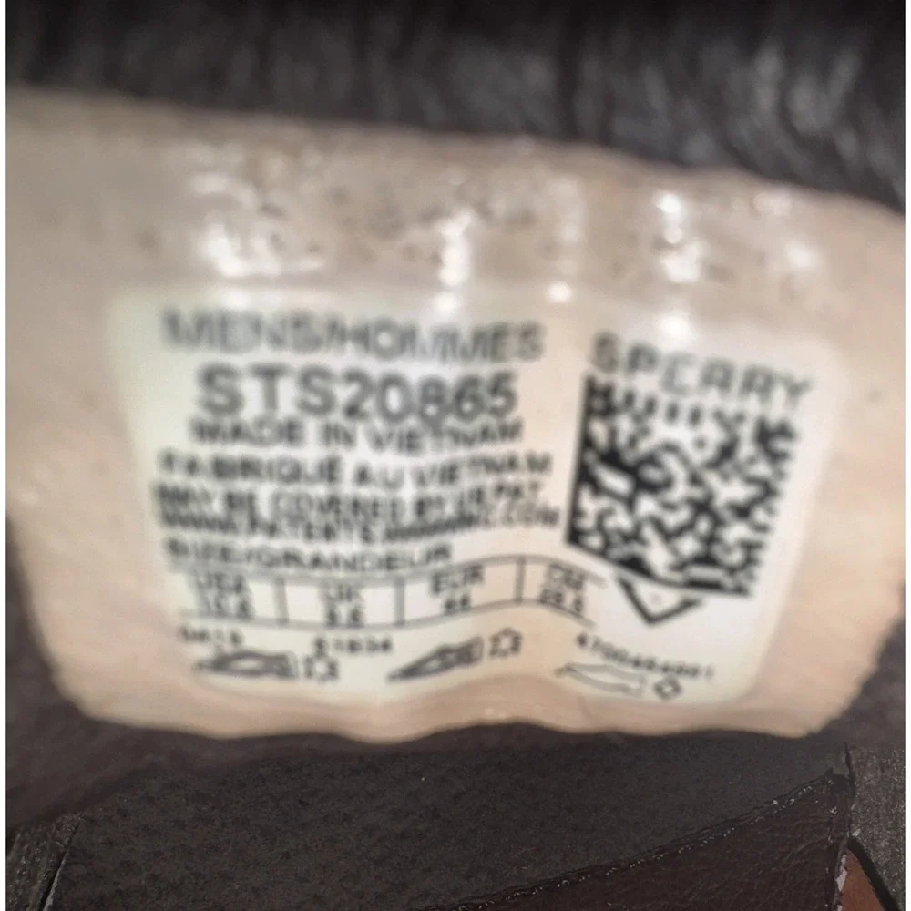 Sperry‎ Top Sider Mens STS20865 Brown Leather Boat Shoes Size 11.5
